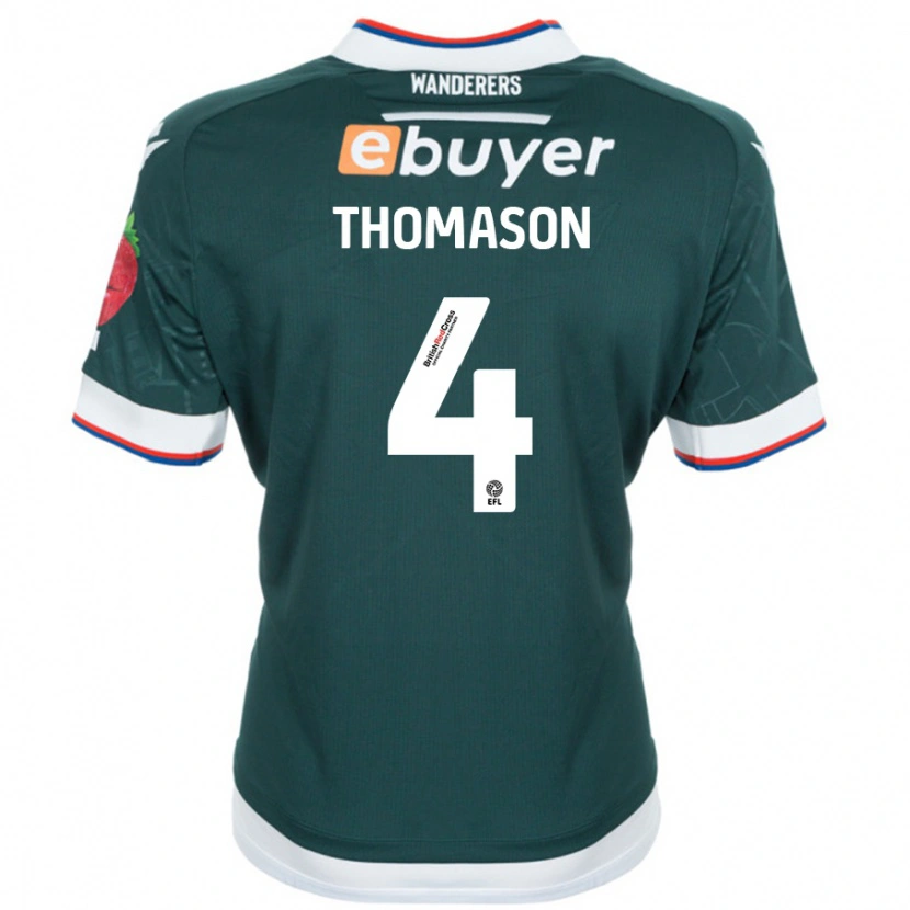 Danxen Pánské George Thomason #4 Tmavě Zelená Daleko Hráčské Dresy 2024/25 Dres