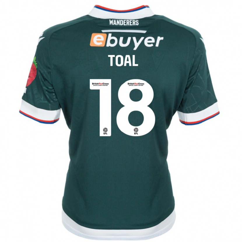 Danxen Pánské Eoin Toal #18 Tmavě Zelená Daleko Hráčské Dresy 2024/25 Dres