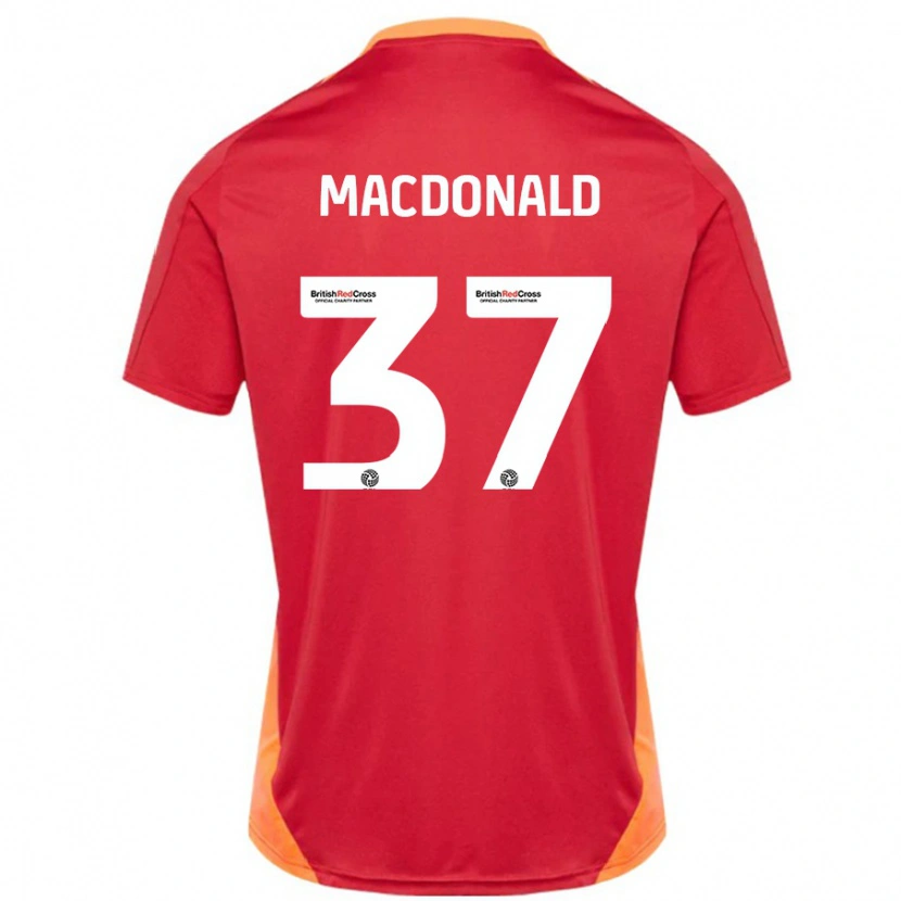 Danxen Pánské Shaun Macdonald #37 Modrá Až Bílá Daleko Hráčské Dresy 2024/25 Dres