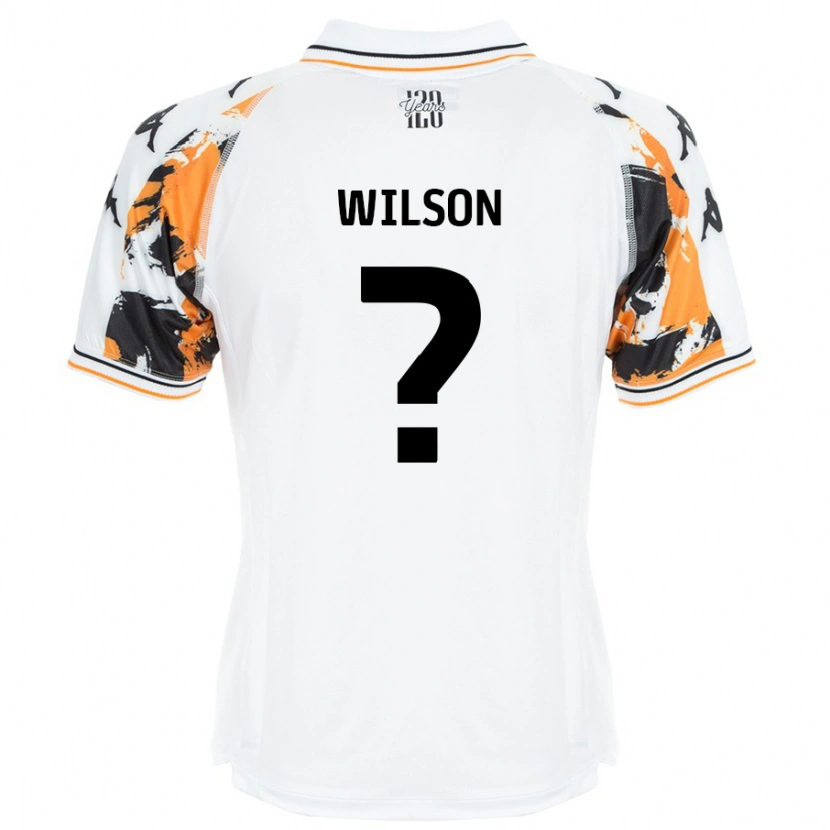 Danxen Pánské George Wilson #0 Bílý Daleko Hráčské Dresy 2024/25 Dres
