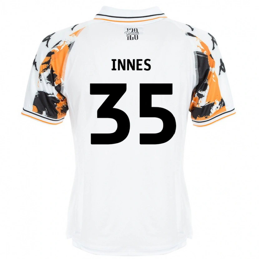 Danxen Pánské Emma Innes #35 Bílý Daleko Hráčské Dresy 2024/25 Dres