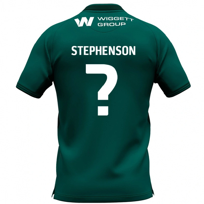Danxen Pánské Joshua Stephenson #0 Zelený Daleko Hráčské Dresy 2024/25 Dres