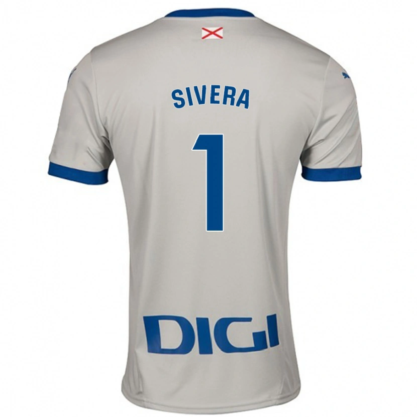 Danxen Pánské Antonio Sivera #1 Světle Šedá Daleko Hráčské Dresy 2024/25 Dres