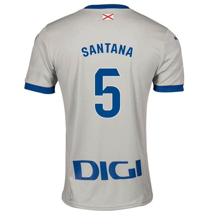 Danxen Pánské Vanesa Santana #5 Světle Šedá Daleko Hráčské Dresy 2024/25 Dres