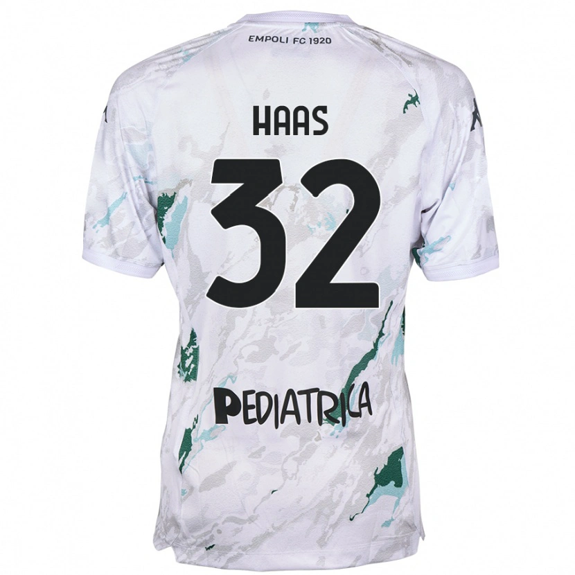 Danxen Pánské Nicolas Haas #32 Šedá Daleko Hráčské Dresy 2024/25 Dres