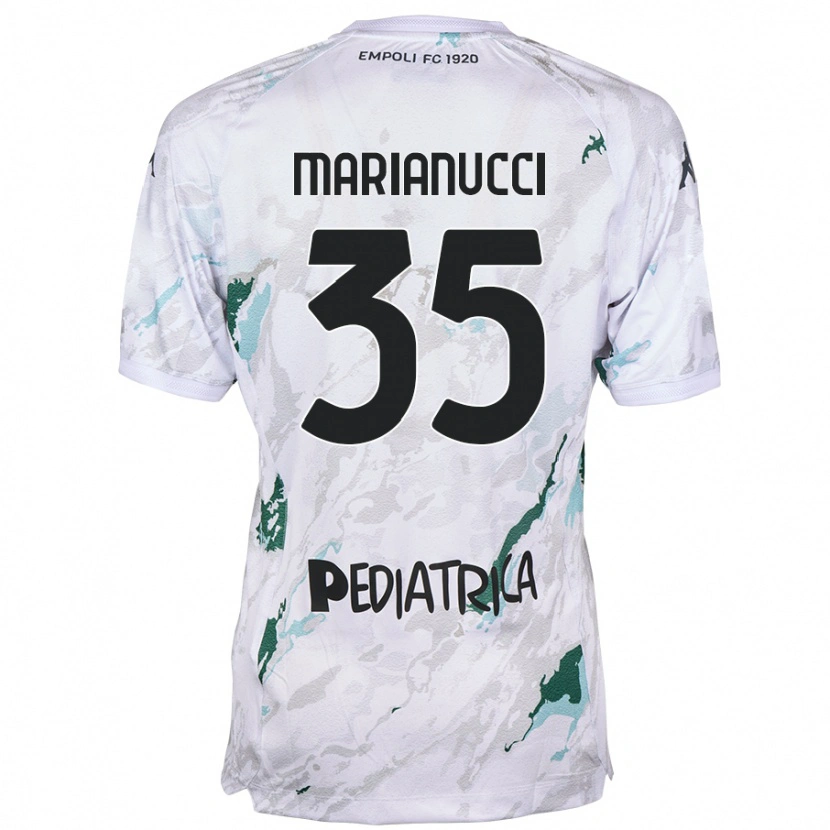 Danxen Pánské Luca Marianucci #35 Šedá Daleko Hráčské Dresy 2024/25 Dres