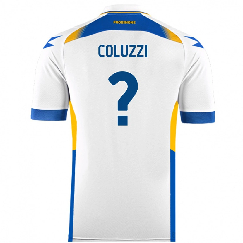 Danxen Pánské Alessandro Coluzzi #0 Bílý Daleko Hráčské Dresy 2024/25 Dres