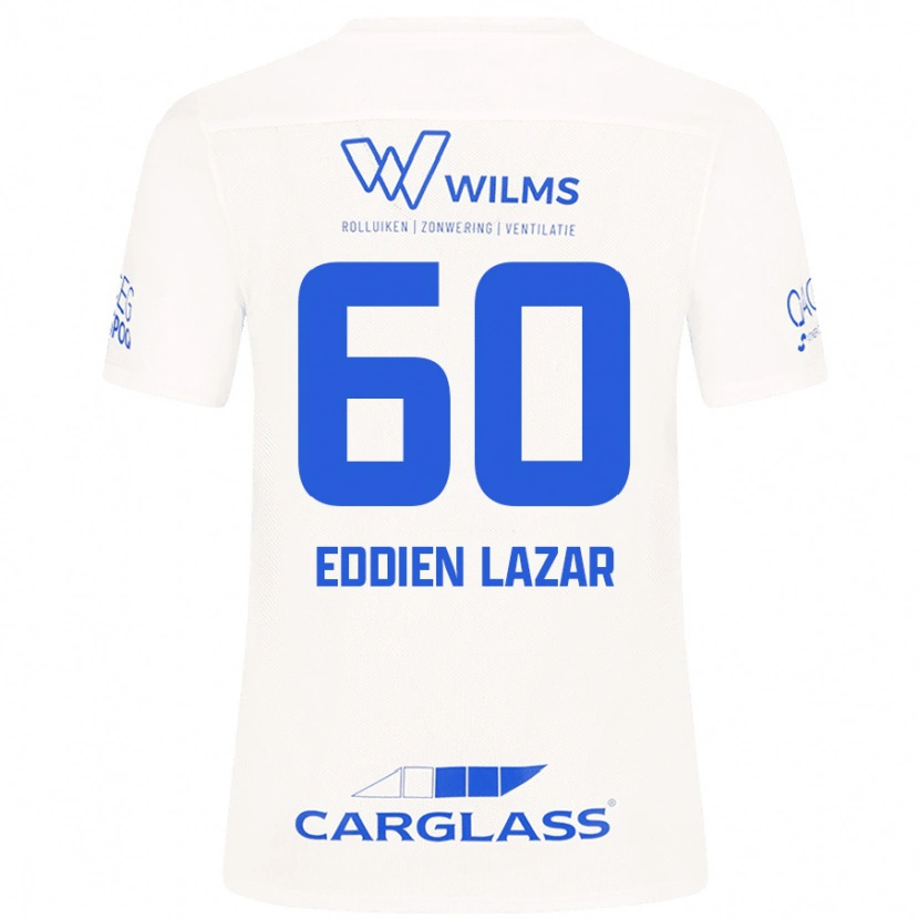 Danxen Pánské Saif Eddien Lazar #60 Bílý Daleko Hráčské Dresy 2024/25 Dres