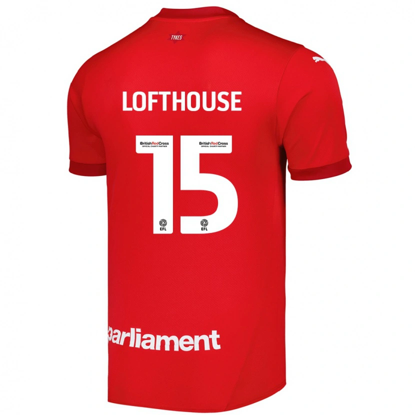 Danxen Dámské Kyran Lofthouse #15 Červený Domů Hráčské Dresy 2024/25 Dres