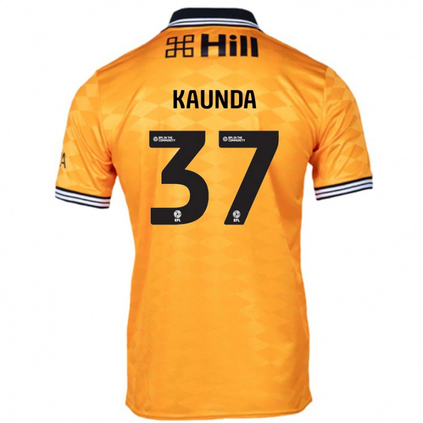 Danxen Dámské Amaru Kaunda #37 Pomerančový Domů Hráčské Dresy 2024/25 Dres