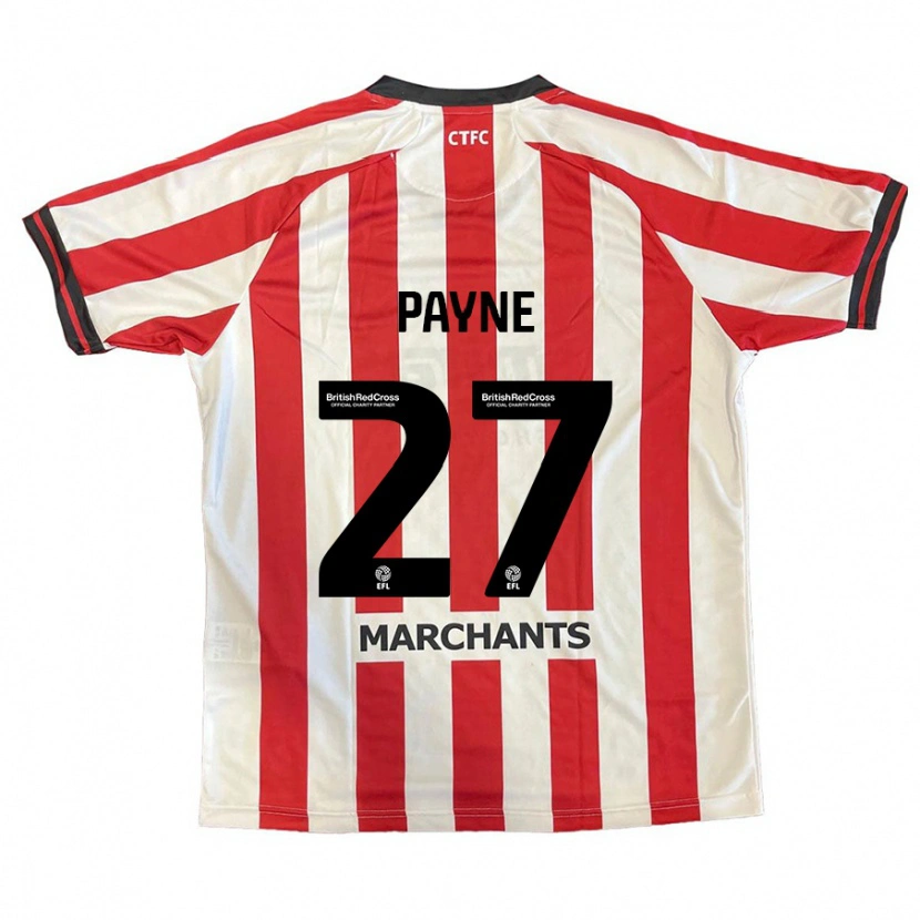 Danxen Dámské Lewis Payne #27 Červená Bílá Domů Hráčské Dresy 2024/25 Dres