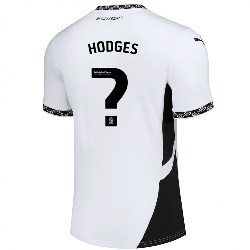 Danxen Dámské Dantel Hodges #0 Bílá Černá Domů Hráčské Dresy 2024/25 Dres