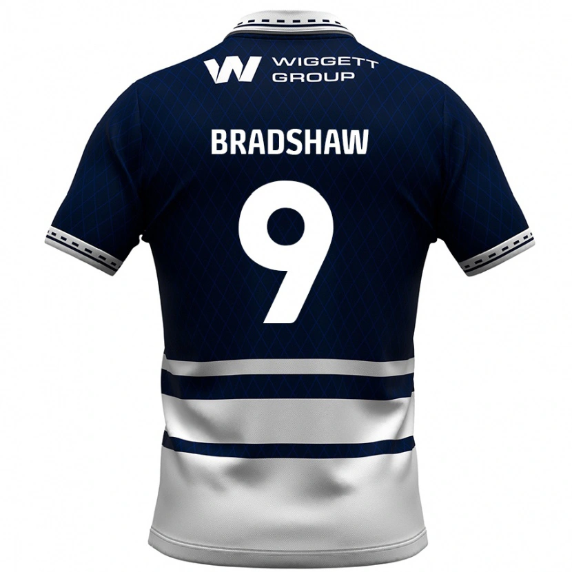 Danxen Dámské Tom Bradshaw #9 Námořnická Modrá Bílá Domů Hráčské Dresy 2024/25 Dres
