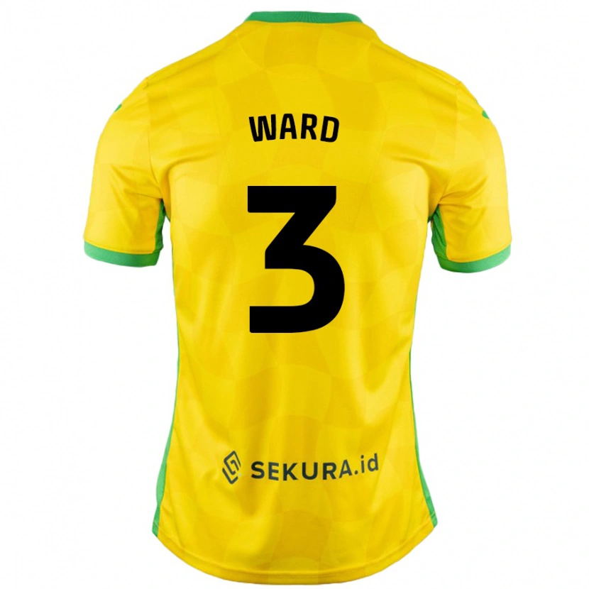 Danxen Dámské Summer Ward #3 Žlutá Zelená Domů Hráčské Dresy 2024/25 Dres