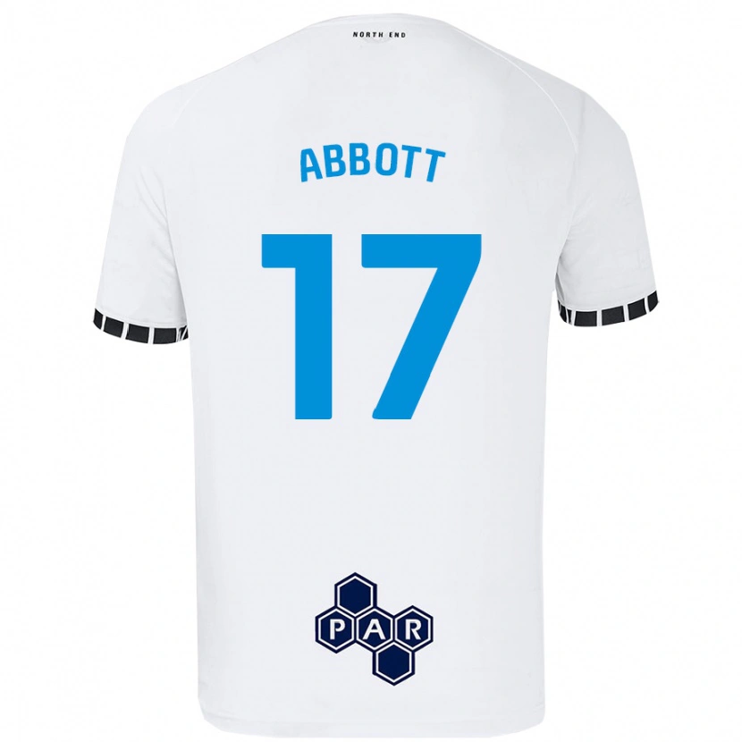 Danxen Dámské Becky Abbott #17 Bílý Domů Hráčské Dresy 2024/25 Dres