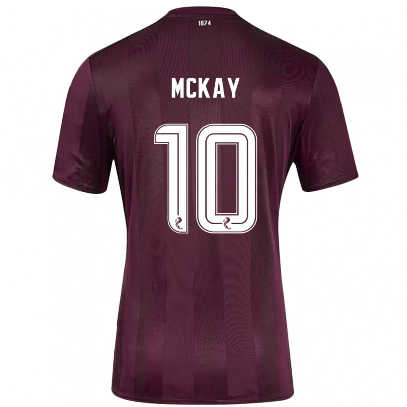 Danxen Dámské Barrie Mckay #10 Burgundské Domů Hráčské Dresy 2024/25 Dres