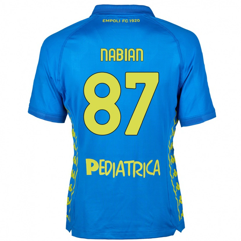 Danxen Dámské Herculano Nabian #87 Modrý Domů Hráčské Dresy 2024/25 Dres