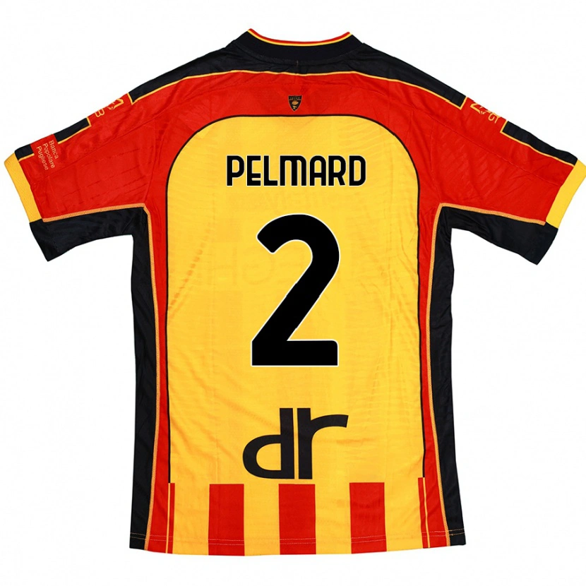 Danxen Dámské Andy Pelmard #2 Žlutá Červená Domů Hráčské Dresy 2024/25 Dres