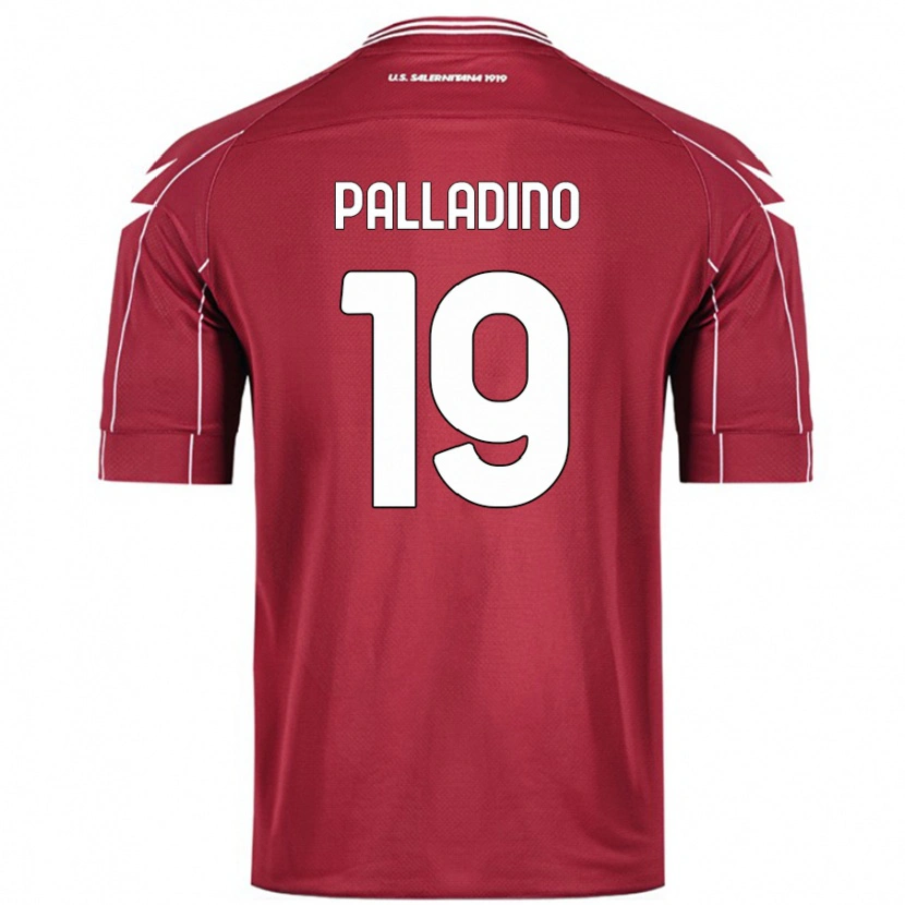Danxen Dámské Alfonso Palladino #19 Burgundské Domů Hráčské Dresy 2024/25 Dres