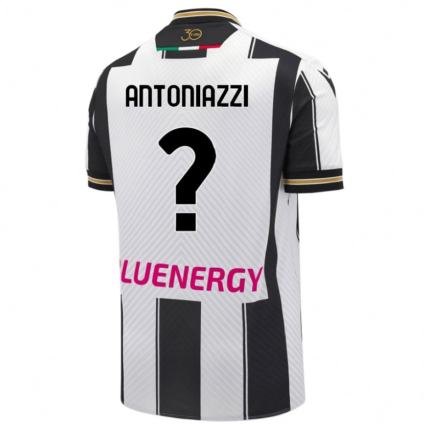 Danxen Dámské Samuele Antoniazzi #0 Bílá Černá Domů Hráčské Dresy 2024/25 Dres