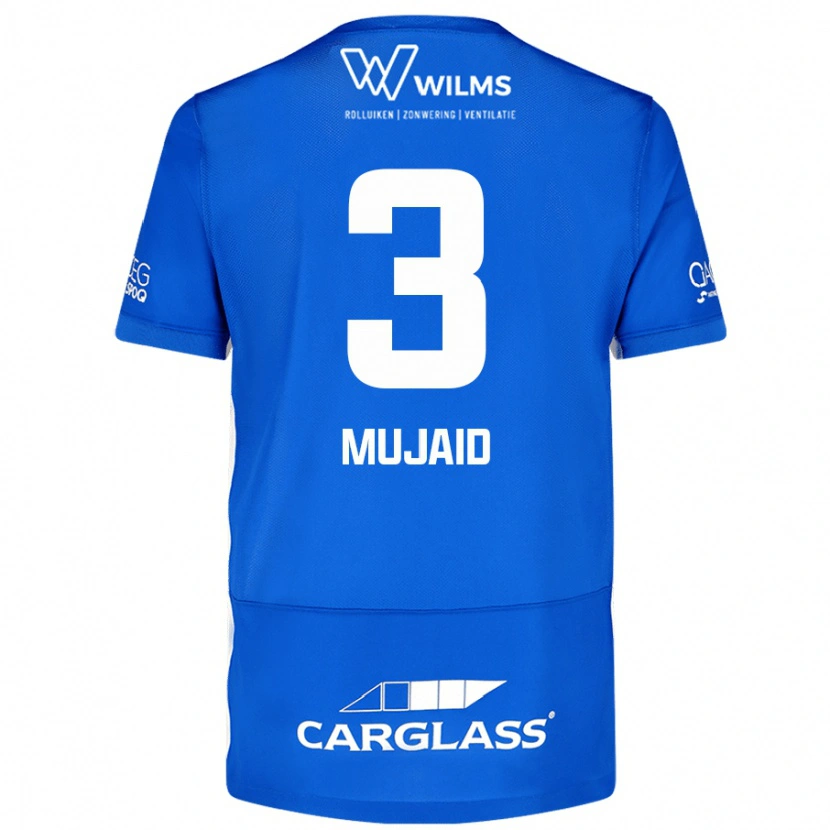 Danxen Dámské Mujaid Sadick #3 Modrý Domů Hráčské Dresy 2024/25 Dres