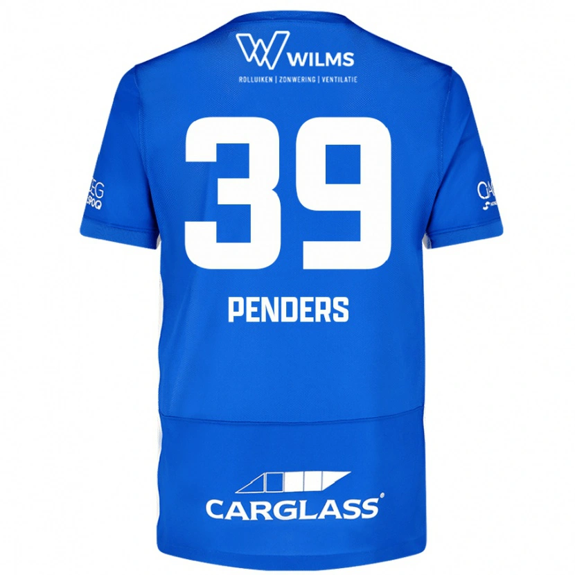 Danxen Dámské Mike Penders #39 Modrý Domů Hráčské Dresy 2024/25 Dres