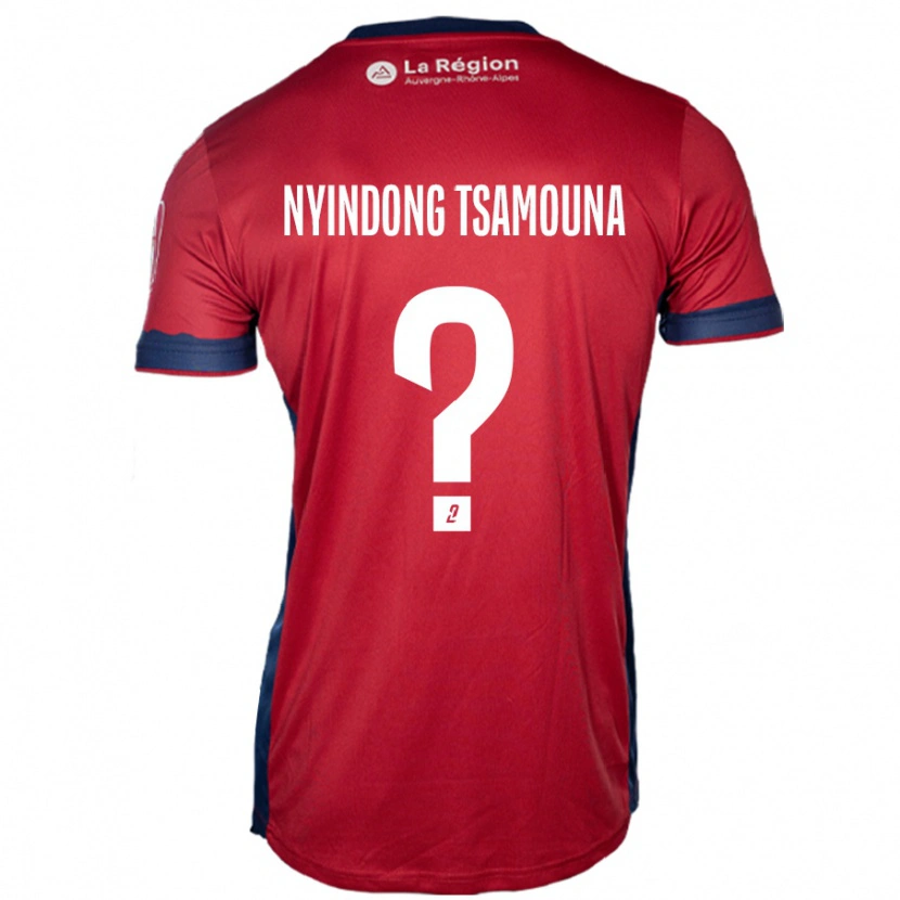 Danxen Dámské Jean Nyindong Tsamouna #0 Světle Vínová Domů Hráčské Dresy 2024/25 Dres