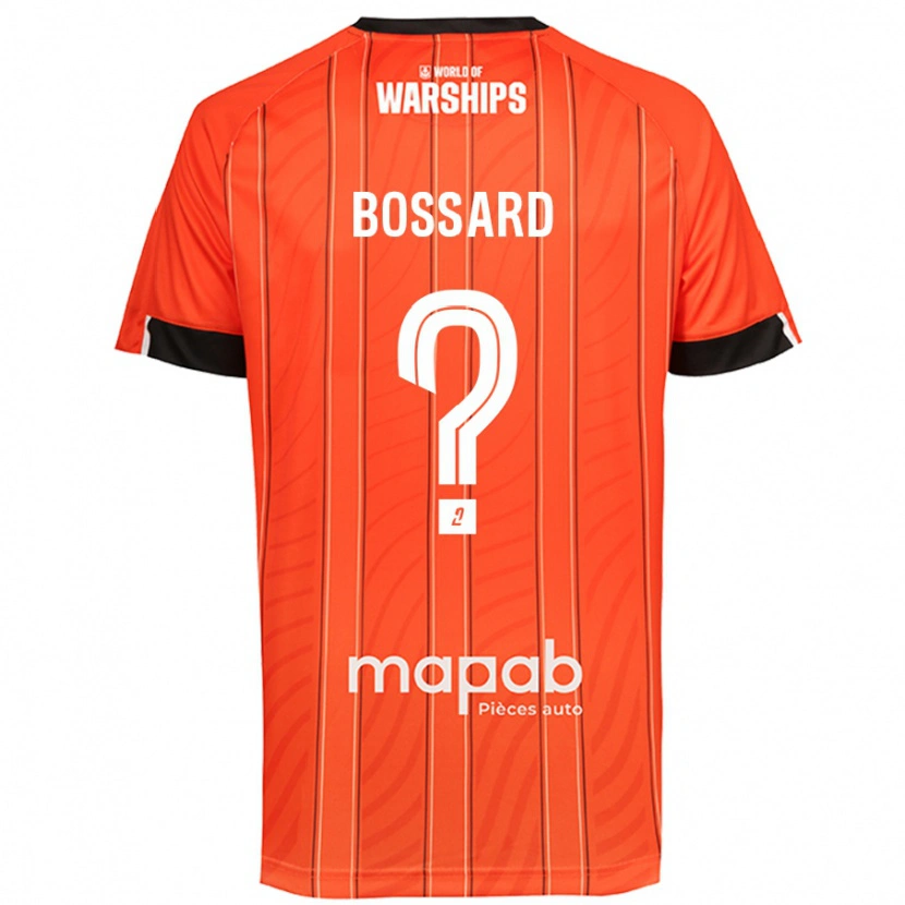 Danxen Dámské Léo Bossard #0 Pomerančový Domů Hráčské Dresy 2024/25 Dres