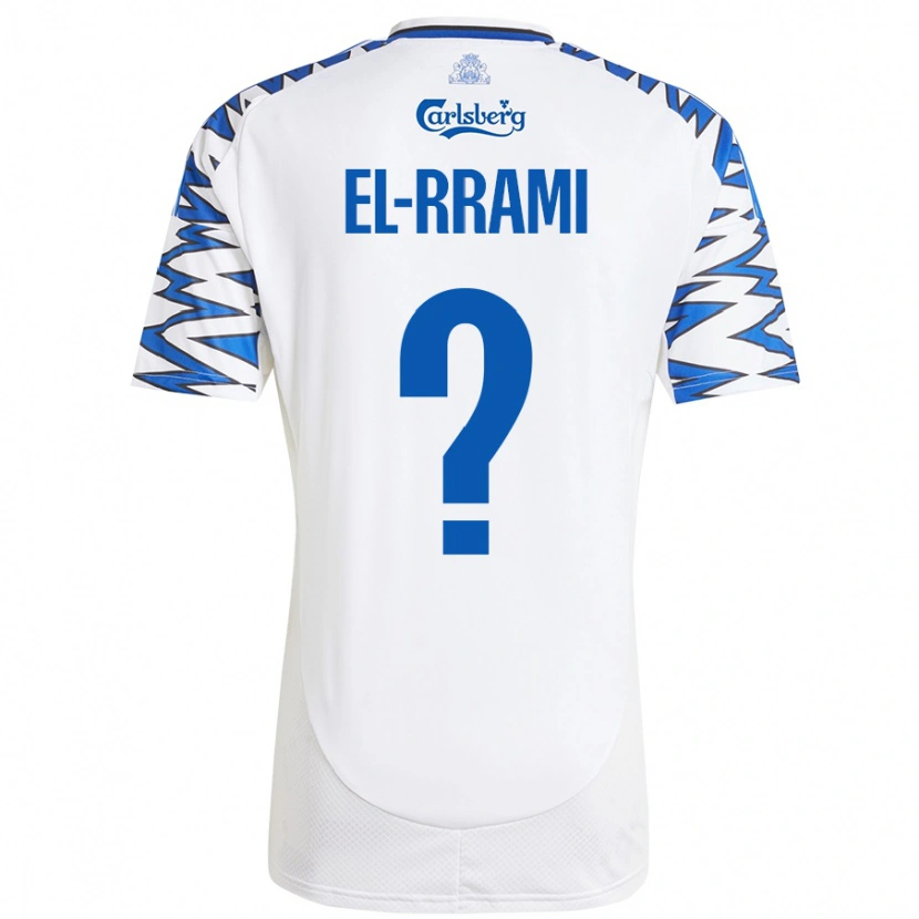 Danxen Dámské Jamil El-Rrami #0 Bílá Nebesky Modrá Domů Hráčské Dresy 2024/25 Dres