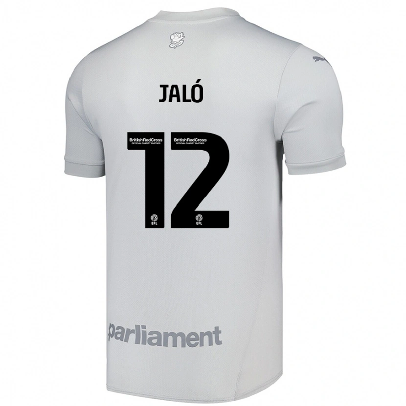 Danxen Dámské Fábio Jaló #12 Stříbrně Šedá Daleko Hráčské Dresy 2024/25 Dres