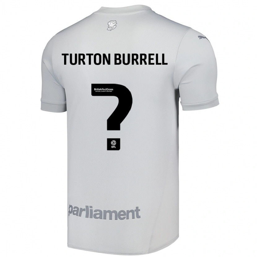 Danxen Dámské Melissa Turton-Burrell #0 Stříbrně Šedá Daleko Hráčské Dresy 2024/25 Dres