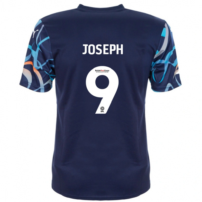 Danxen Dámské Kyle Joseph #9 Námořnická Modrá Daleko Hráčské Dresy 2024/25 Dres
