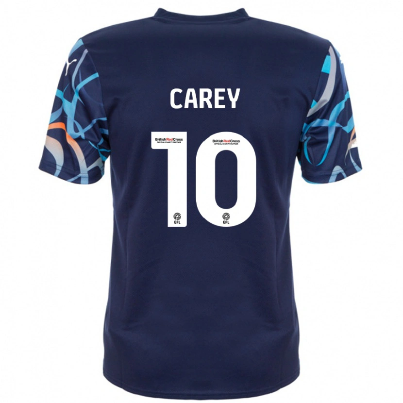 Danxen Dámské Sonny Carey #10 Námořnická Modrá Daleko Hráčské Dresy 2024/25 Dres