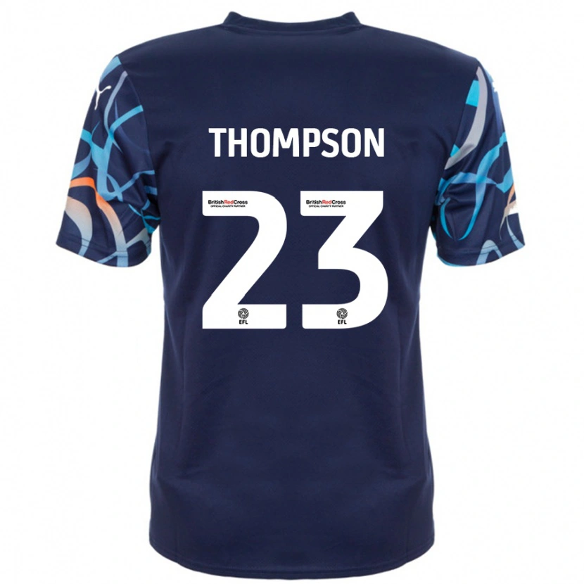 Danxen Dámské Dominic Thompson #23 Námořnická Modrá Daleko Hráčské Dresy 2024/25 Dres