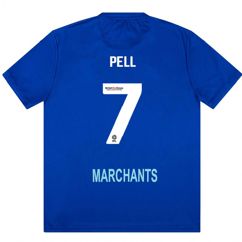 Danxen Dámské Harry Pell #7 Zelený Daleko Hráčské Dresy 2024/25 Dres