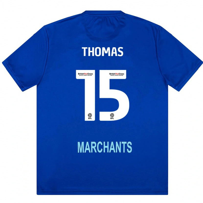 Danxen Dámské Jordan Thomas #15 Zelený Daleko Hráčské Dresy 2024/25 Dres