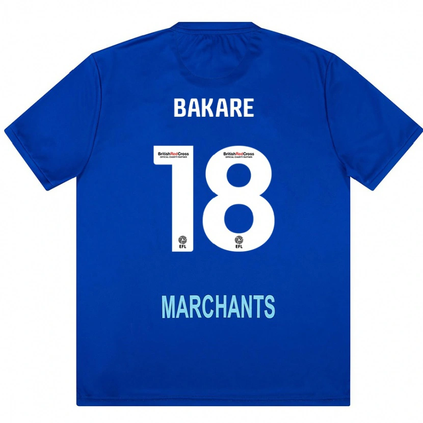 Danxen Dámské Ibrahim Bakare #18 Zelený Daleko Hráčské Dresy 2024/25 Dres
