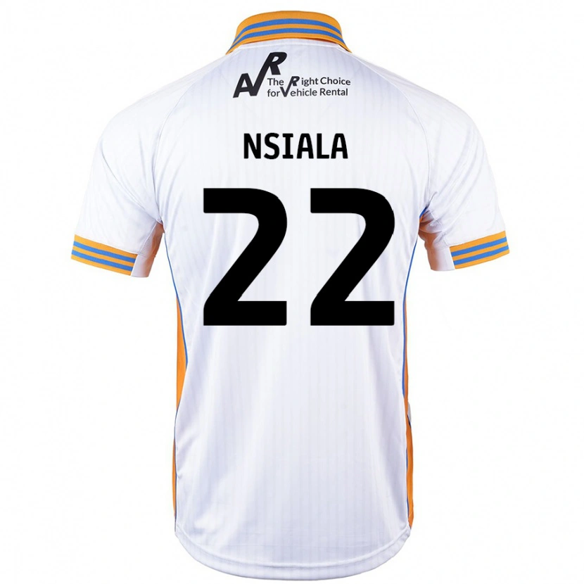 Danxen Dámské Toto Nsiala #22 Bílý Daleko Hráčské Dresy 2024/25 Dres