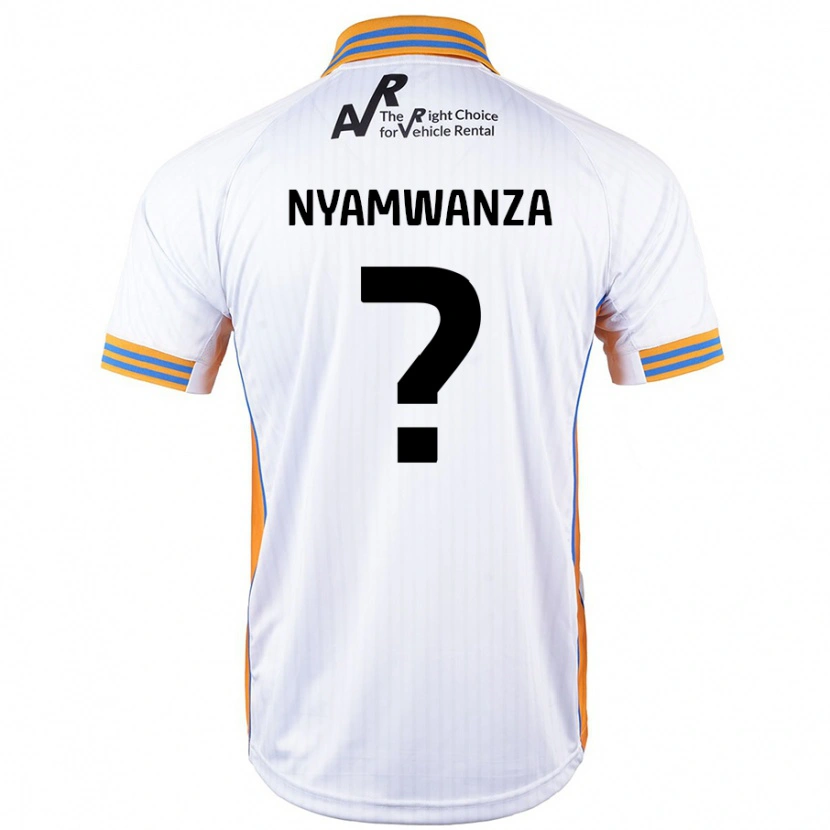 Danxen Dámské Simba Nyamwanza #0 Bílý Daleko Hráčské Dresy 2024/25 Dres