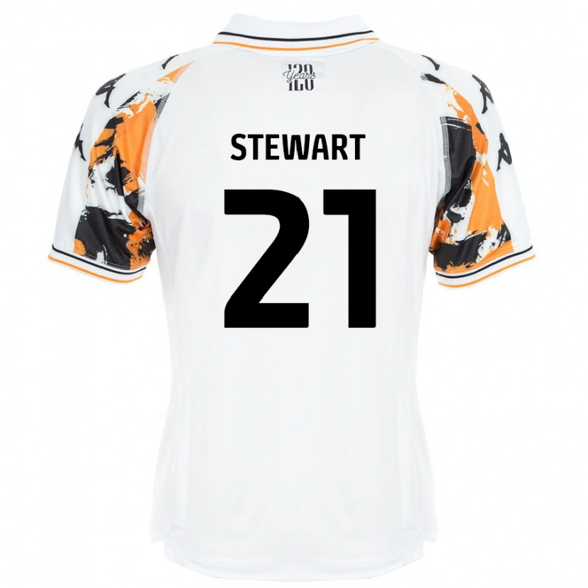 Danxen Dámské Alice Stewart #21 Bílý Daleko Hráčské Dresy 2024/25 Dres
