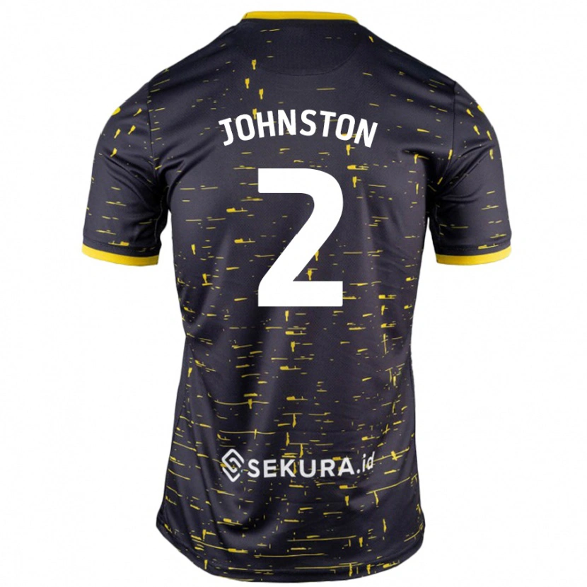 Danxen Dámské Chardonnay Johnston #2 Černá Žlutá Daleko Hráčské Dresy 2024/25 Dres