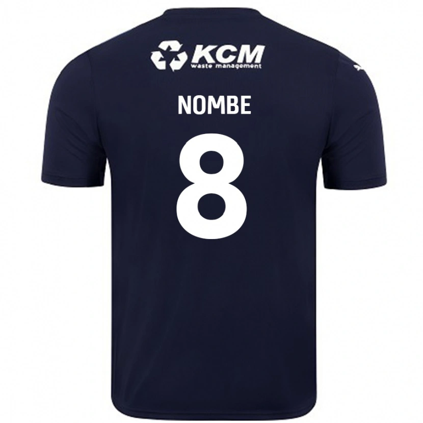 Danxen Dámské Sam Nombe #8 Námořnická Modrá Daleko Hráčské Dresy 2024/25 Dres