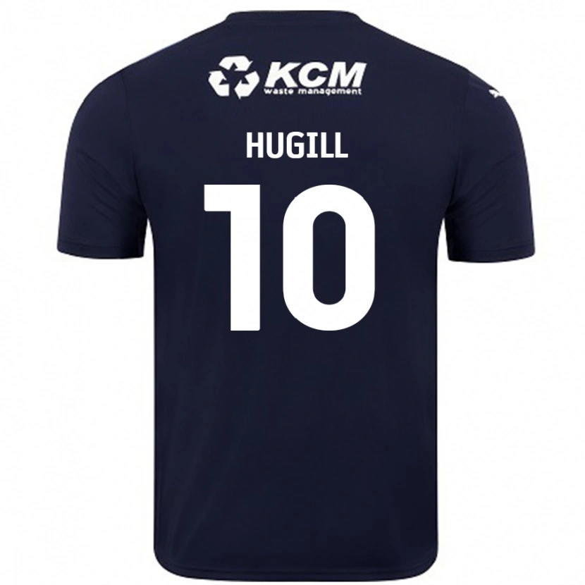 Danxen Dámské Jordan Hugill #10 Námořnická Modrá Daleko Hráčské Dresy 2024/25 Dres
