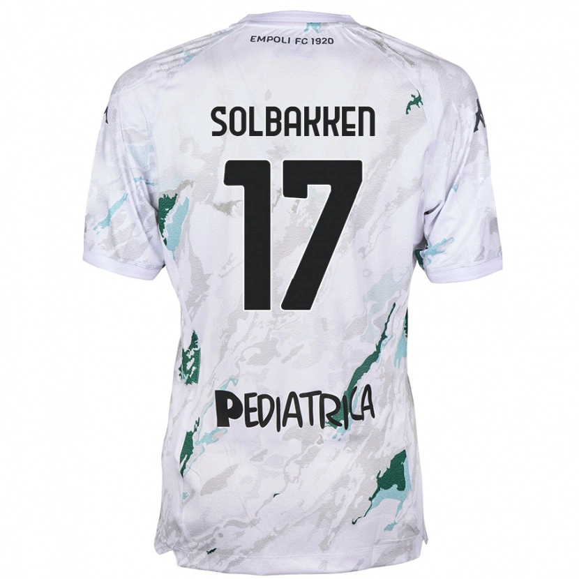 Danxen Dámské Ola Solbakken #17 Šedá Daleko Hráčské Dresy 2024/25 Dres