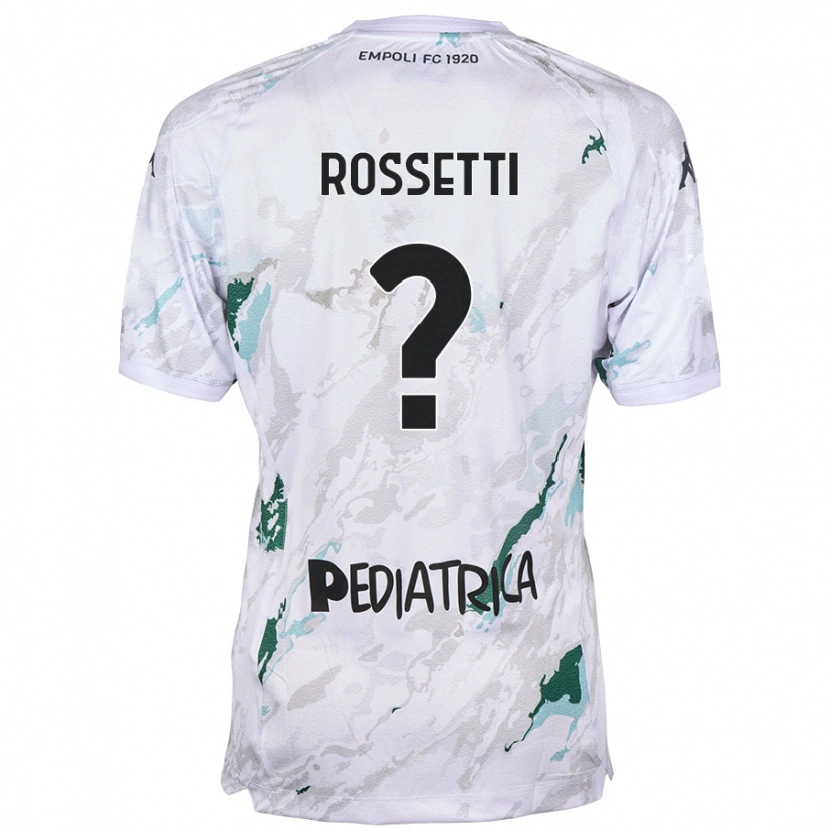 Danxen Dámské Maurizio Rossetti #0 Šedá Daleko Hráčské Dresy 2024/25 Dres