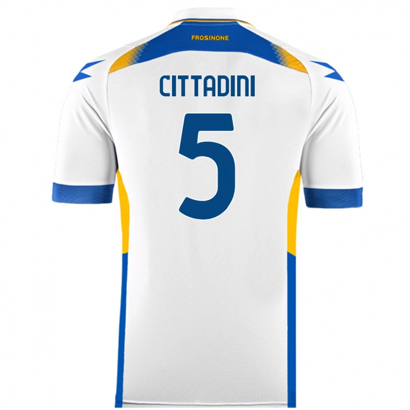 Danxen Dámské Giorgio Cittadini #5 Bílý Daleko Hráčské Dresy 2024/25 Dres