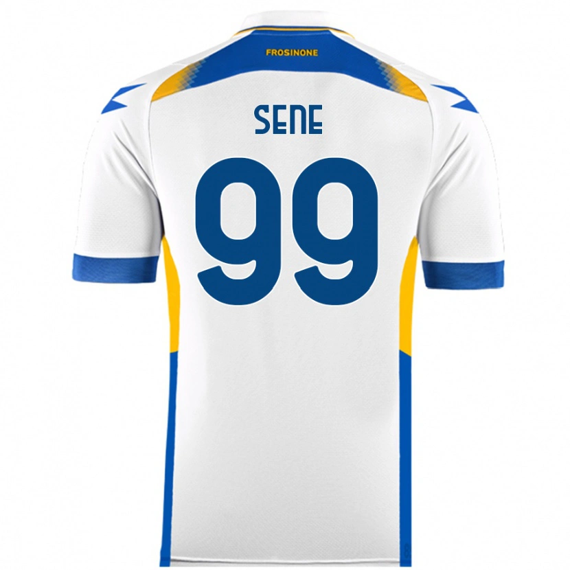 Danxen Dámské Fallou Sene #99 Bílý Daleko Hráčské Dresy 2024/25 Dres