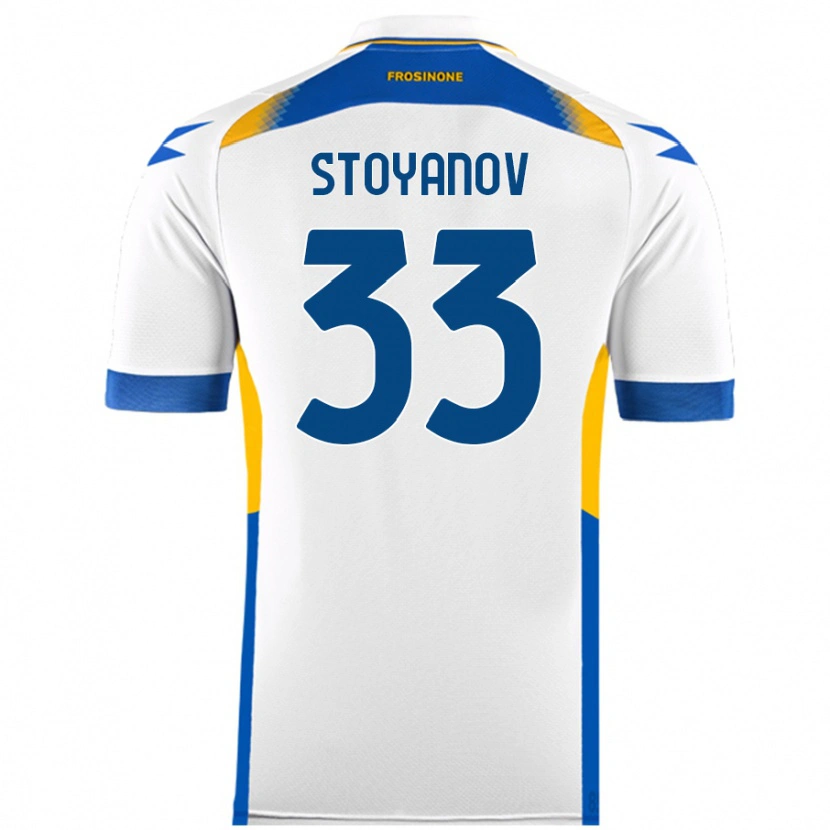 Danxen Dámské Steliyan Stoyanov #33 Bílý Daleko Hráčské Dresy 2024/25 Dres