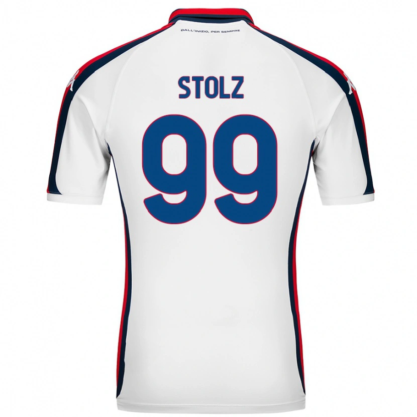 Danxen Dámské Franz Stolz #99 Bílý Daleko Hráčské Dresy 2024/25 Dres