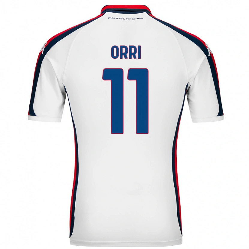 Danxen Dámské Ágúst Orri Thorsteinsson #11 Bílý Daleko Hráčské Dresy 2024/25 Dres